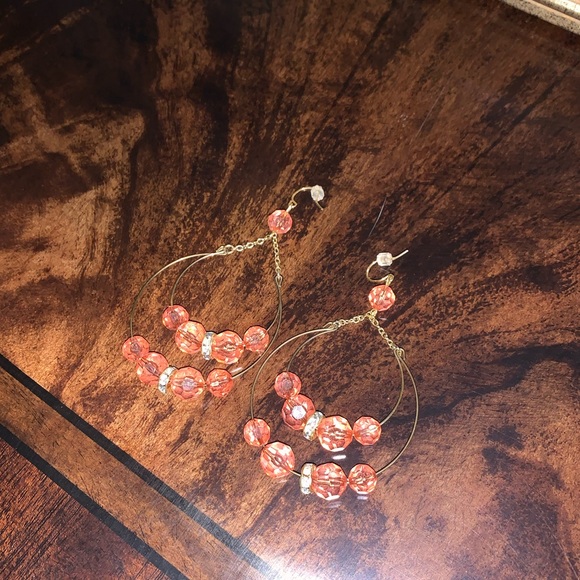 Pink Bebe Earrings - Picture 3 of 3